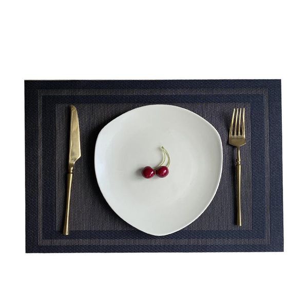 mats & pads 8-piece placemat pvc western el heat insulation pad home waterproof and anti-scald table mat buffet set
mats & pads 8-piece placemat pvc western el heat insulation pad home waterproof and anti-scald table mat buffet set