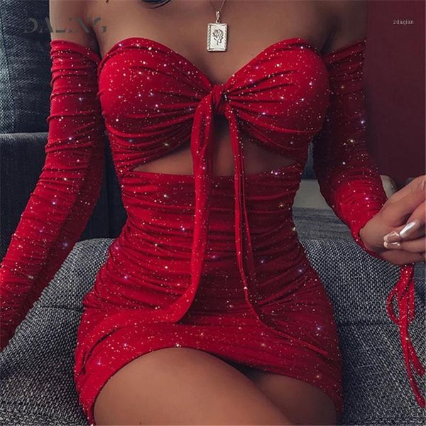 casual dresses party dress women strapless hollow out long sleeve summer solid pleating bandage 2021 fashion robe femme, Black;gray
casual dresses party dress women strapless hollow out long sleeve summer solid pleating bandage 2021 fashion robe femme, Black;gray