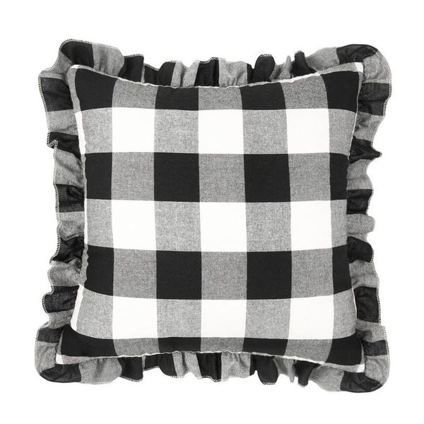 cushion/decorative pillow cushion cover home decor covers classic ruffled checkered pillowcase living room bedroom sofa decorative 45x45cm
cushion/decorative pillow cushion cover home decor covers classic ruffled checkered pillowcase living room bedroom sofa decorative 45x45cm