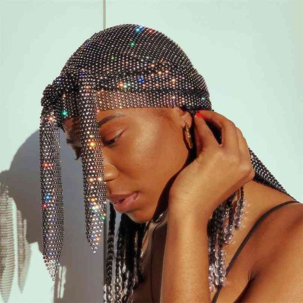 ins nightclub hollow grid mesh head scarf wrap headpiece for women bling crystal headband turban hair hat cap 210707, Silver
ins nightclub hollow grid mesh head scarf wrap headpiece for women bling crystal headband turban hair hat cap 210707, Silver