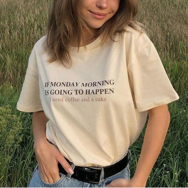 women's t-shirt casual t-shirts fashion round neck letter printed short sleeve 2021 loose cotton tee women tees summer, White
women's t-shirt casual t-shirts fashion round neck letter printed short sleeve 2021 loose cotton tee women tees summer, White