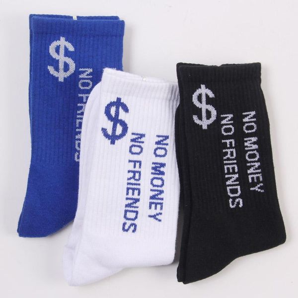men's socks crew street fashion couple hip hop joint no money friends dollar cotton softly letter skateboard casual novelty, Black
men's socks crew street fashion couple hip hop joint no money friends dollar cotton softly letter skateboard casual novelty, Black