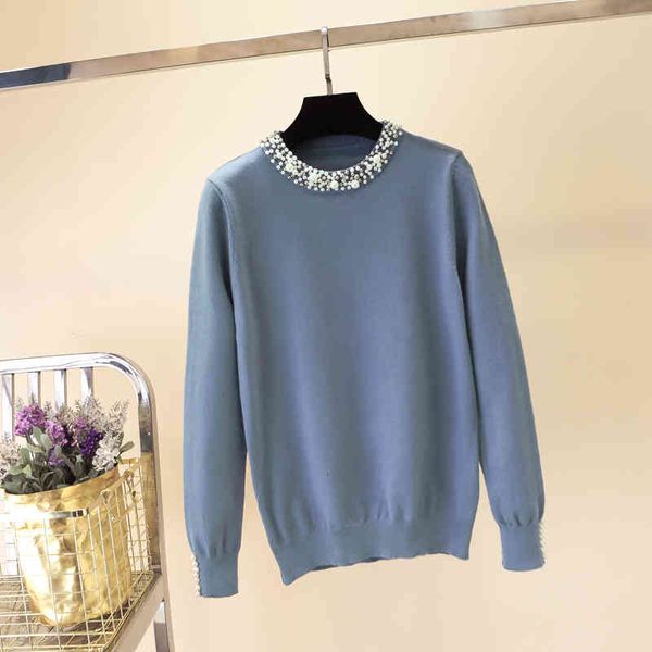 women's sweaters fall female winter temperament nightgowns and jumpers long casual sleeve pearl thin sweater t8cl, White;black
women's sweaters fall female winter temperament nightgowns and jumpers long casual sleeve pearl thin sweater t8cl, White;black