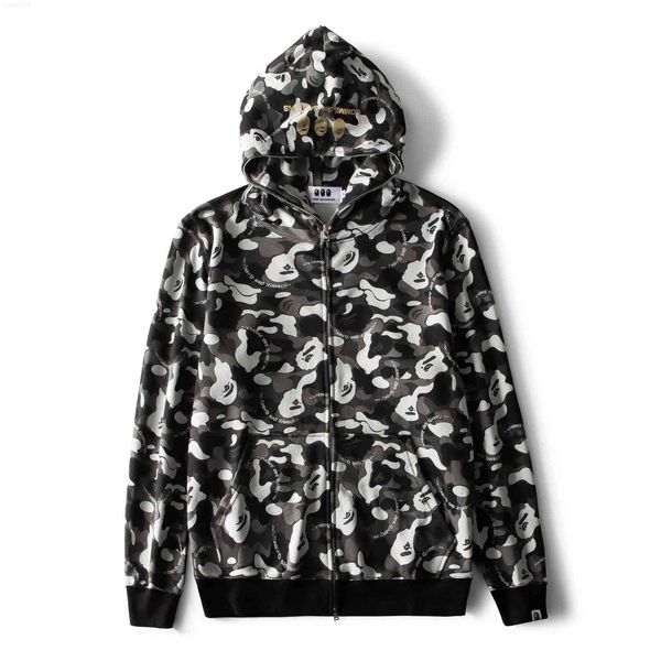jerseys hoodies 2021 autumn fashion brand bronzed ape head camouflage hooded cardigan zipper sweater jacket, Black
jerseys hoodies 2021 autumn fashion brand bronzed ape head camouflage hooded cardigan zipper sweater jacket, Black