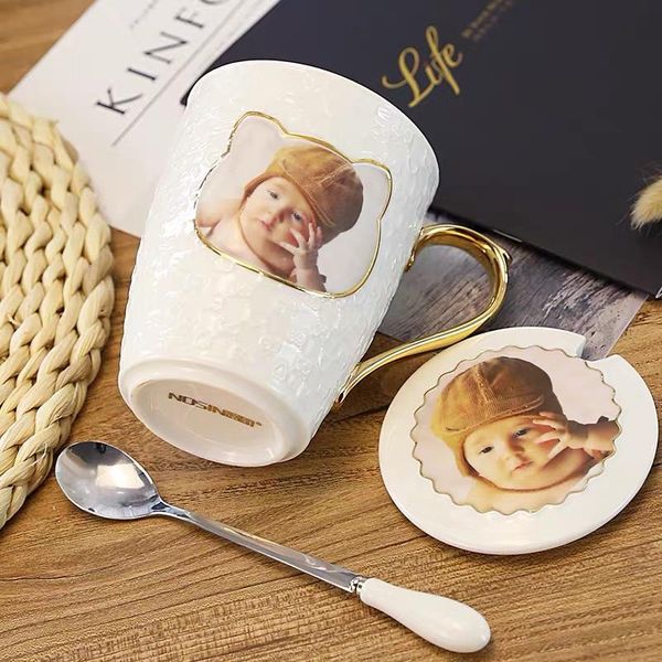 custom po milk coffee mugs couple baby ceramic water cups gold handle luxury diy birthday gift with heart packaging
custom po milk coffee mugs couple baby ceramic water cups gold handle luxury diy birthday gift with heart packaging