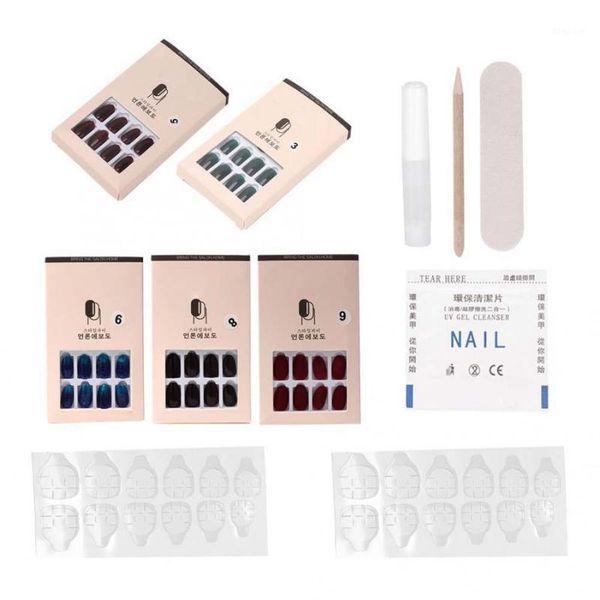 nail tips 24/30pcs wearable exquisite tip detachable reusable false patch manicure tool nails with glue1, Red;gold
nail tips 24/30pcs wearable exquisite tip detachable reusable false patch manicure tool nails with glue1, Red;gold