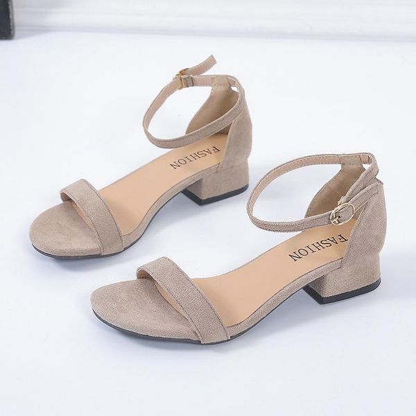 sandals 2021 buckle strap women narrow band open toe flip flops brief chunky high heels sandalias mujer large size 35-43, Black
sandals 2021 buckle strap women narrow band open toe flip flops brief chunky high heels sandalias mujer large size 35-43, Black