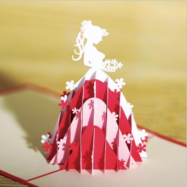 wedding three-dimensional greeting card bride creative 3d hollow paper sculpture princess cards
wedding three-dimensional greeting card bride creative 3d hollow paper sculpture princess cards