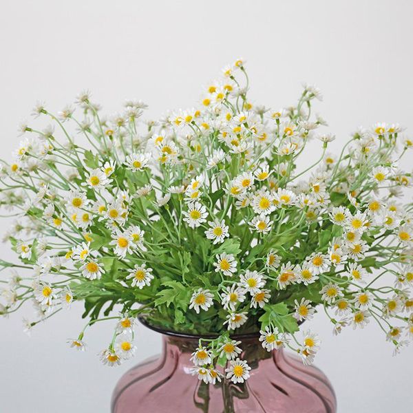 decorative flowers & wreaths white daisy plastic artificial chamomile romantic display fake plants home party wedding decor
decorative flowers & wreaths white daisy plastic artificial chamomile romantic display fake plants home party wedding decor