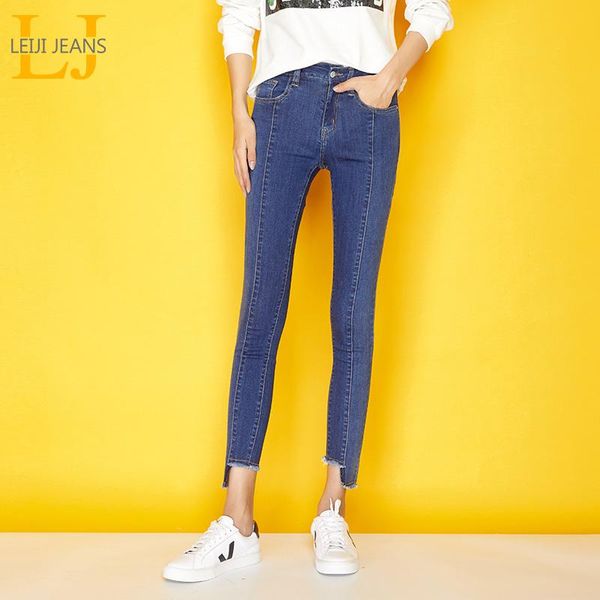 women's jeans leijijeans autumn high street plus size l panelled spliced light blue mid waist cut skinny pencil elastic women 7264
women's jeans leijijeans autumn high street plus size l panelled spliced light blue mid waist cut skinny pencil elastic women 7264