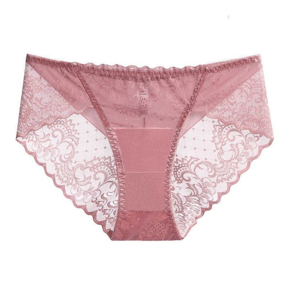 european size low waist wave dot mesh lace underwear with fat no trace 100% cotton bottom women's briefs, White;black
european size low waist wave dot mesh lace underwear with fat no trace 100% cotton bottom women's briefs, White;black