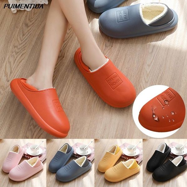 waterproof winter cotton slippers female home household warm women shoes indoor out leather bread with moon, Black
waterproof winter cotton slippers female home household warm women shoes indoor out leather bread with moon, Black
