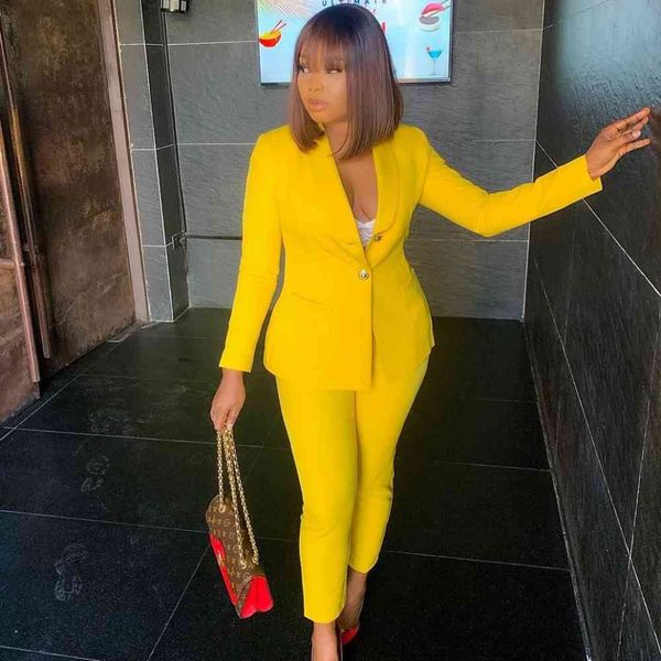 jumpsuit vintage autumn winter thicken suit yellow notched blazer jacket & pant office wear women suits female sets, Black;white
jumpsuit vintage autumn winter thicken suit yellow notched blazer jacket & pant office wear women suits female sets, Black;white