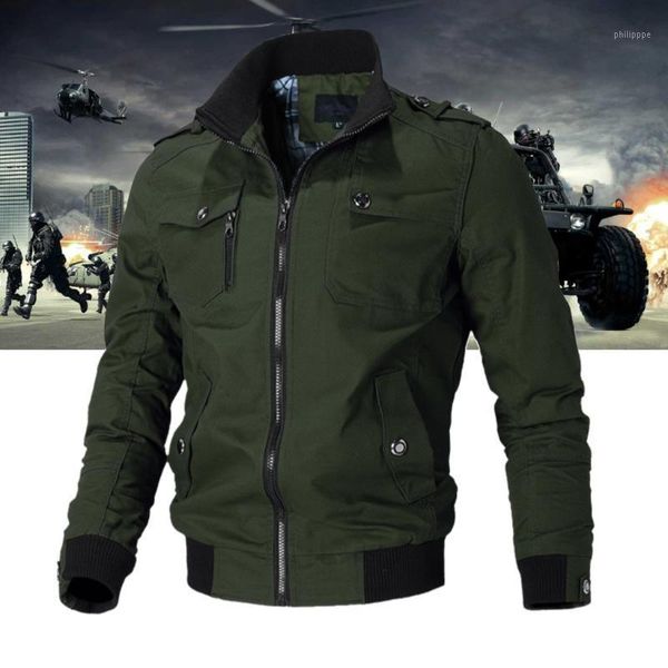 men's jackets autumn windbreaker mens cotton cargo tactical jacket fleece multi pockets casual fashion coat man, Black;brown
men's jackets autumn windbreaker mens cotton cargo tactical jacket fleece multi pockets casual fashion coat man, Black;brown