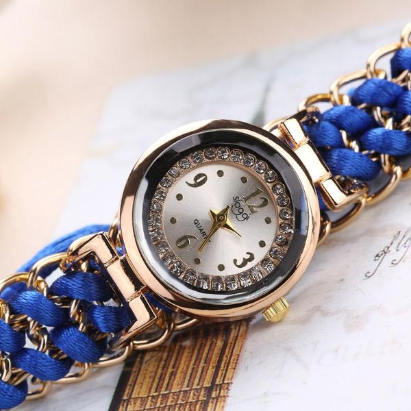wristwatches mujer zegarek damski bayan kol saati relojes para women knitting rope chain winding analog quartz movement wrist watch gift, Slivery;brown
wristwatches mujer zegarek damski bayan kol saati relojes para women knitting rope chain winding analog quartz movement wrist watch gift, Slivery;brown