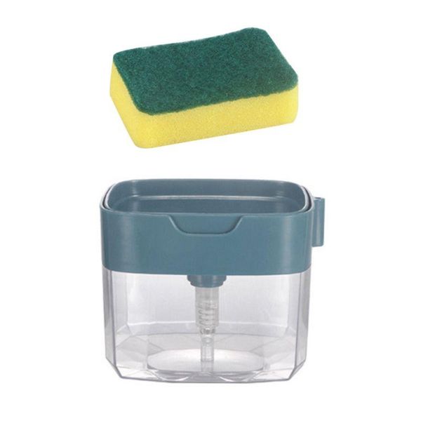 liquid soap dispenser 2-in-1 pump box and sponge for dish cleaning storage case home kitchen wash the dishes
liquid soap dispenser 2-in-1 pump box and sponge for dish cleaning storage case home kitchen wash the dishes