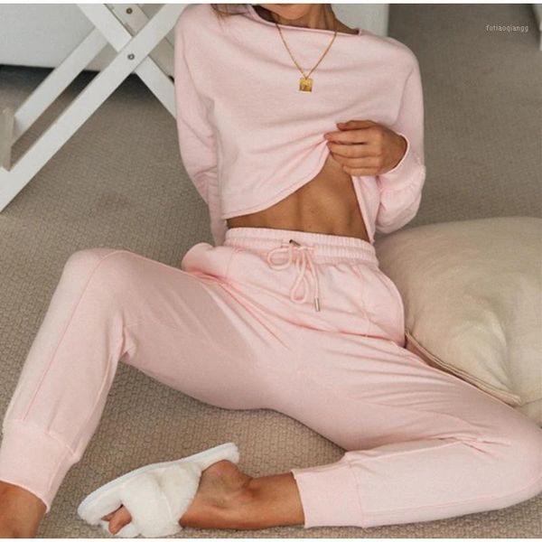 women's tracksuits women drawstring two piece sets cropped and pants female solid long sleeve sportswear autumn casual ladies tracksui, Gray
women's tracksuits women drawstring two piece sets cropped and pants female solid long sleeve sportswear autumn casual ladies tracksui, Gray