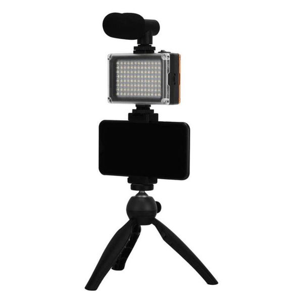 selfie monopods portable live video shooting kit mobile phone pography set with fill light microphone tripod
selfie monopods portable live video shooting kit mobile phone pography set with fill light microphone tripod