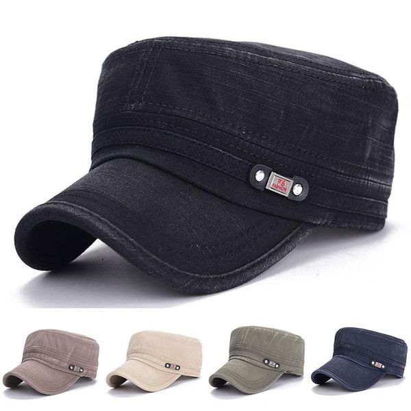 wide brim hats spring washed flat cap men's fashion simple military cotton all-match vintage distressed hat, Blue;gray
wide brim hats spring washed flat cap men's fashion simple military cotton all-match vintage distressed hat, Blue;gray