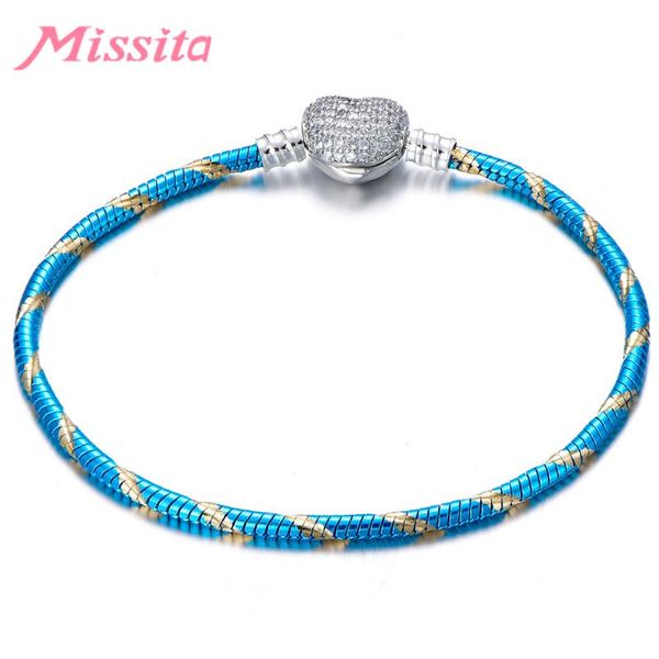 authentic silver color snake chain fine fit european charm bracelet for women diy jewelry making bracelets, Golden;silver
authentic silver color snake chain fine fit european charm bracelet for women diy jewelry making bracelets, Golden;silver