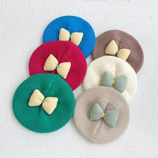 caps & hats children's hat woolen bowknot beret cute casual outing accessories party vacation head1, Yellow
caps & hats children's hat woolen bowknot beret cute casual outing accessories party vacation head1, Yellow
