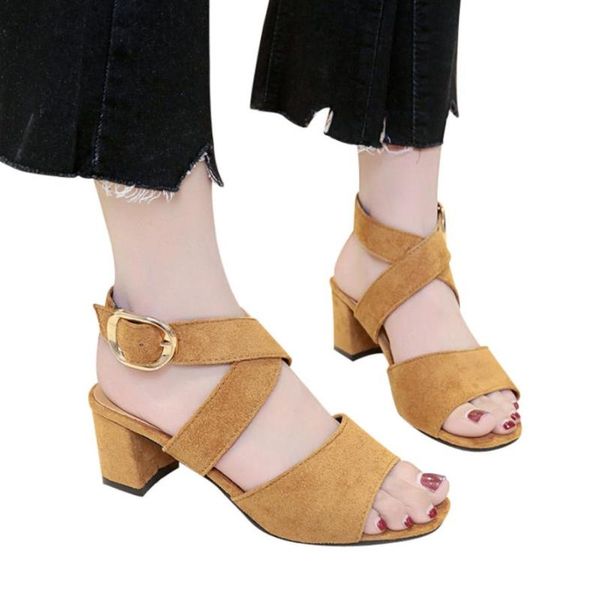 women sandals high heels fish mouth wedge thick with buckle slope 4.17 dress shoes, Black
women sandals high heels fish mouth wedge thick with buckle slope 4.17 dress shoes, Black