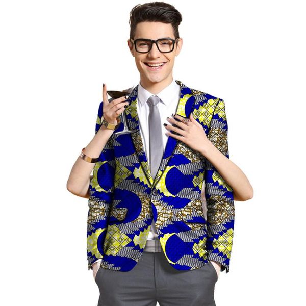 ethnic clothing nigerian fashion men's suit jackets african print clothes customized male casual blazers, Red
ethnic clothing nigerian fashion men's suit jackets african print clothes customized male casual blazers, Red