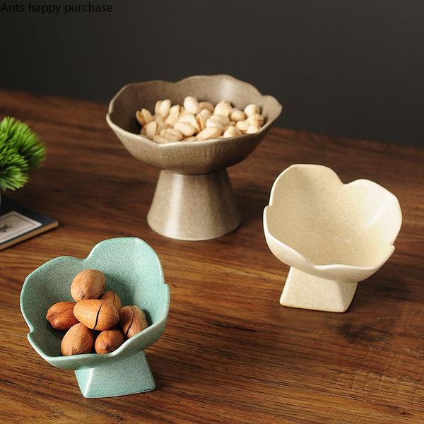 ceramic plate tall feet refreshment tray decorative tableware dessert plates cake pan fruit bowl snack dishes &
ceramic plate tall feet refreshment tray decorative tableware dessert plates cake pan fruit bowl snack dishes &