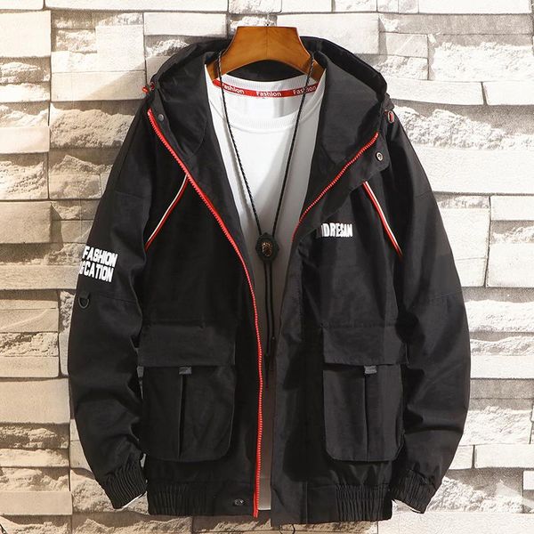 men's jackets nice jacket for men style hoodies clothing fall streetwear techwear clothes windbreaker oversized korea long sleeve coat, Black;brown
men's jackets nice jacket for men style hoodies clothing fall streetwear techwear clothes windbreaker oversized korea long sleeve coat, Black;brown