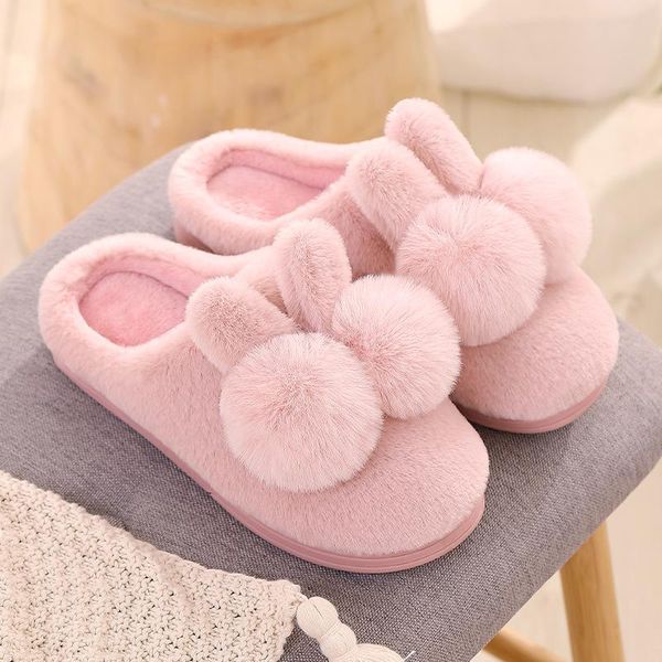 slippers women fluffy ears indoor floor warm slip on ladies girls home cotton shoes couple slides, Black
slippers women fluffy ears indoor floor warm slip on ladies girls home cotton shoes couple slides, Black
