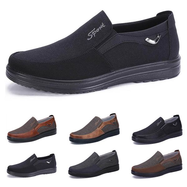 2021 fashion business style mens shoes comfortable breathable black brown leisure soft flats bottoms men casual for party 38-44
2021 fashion business style mens shoes comfortable breathable black brown leisure soft flats bottoms men casual for party 38-44