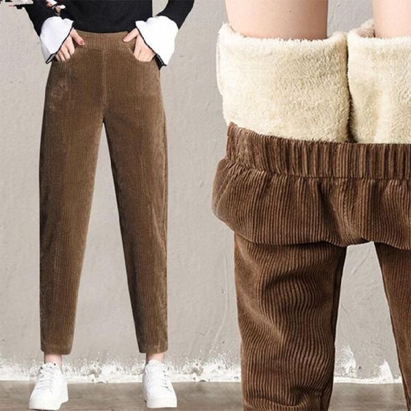 large size plush thick casual pants ladies vintage corduroy warm autumn winter retro high waist harem women trousers women's & capris, Black;white
large size plush thick casual pants ladies vintage corduroy warm autumn winter retro high waist harem women trousers women's & capris, Black;white