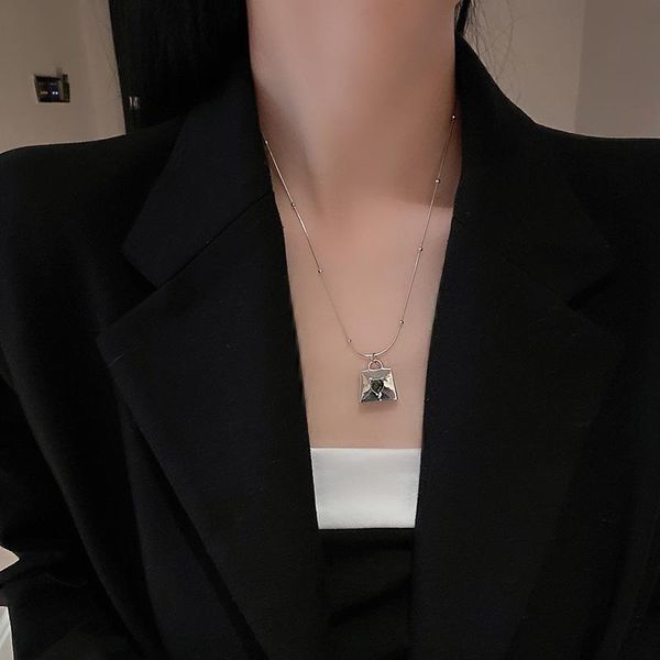chains fashion temperament hip-hop t-shirt chain lock necklace female contracted clavicle love sautoir, Silver
chains fashion temperament hip-hop t-shirt chain lock necklace female contracted clavicle love sautoir, Silver