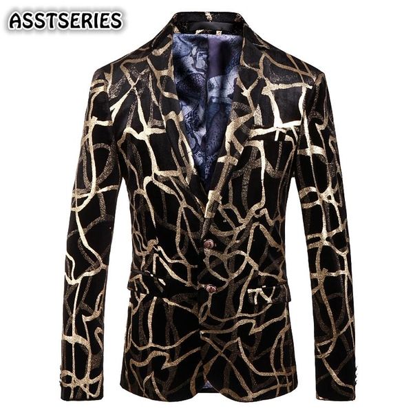 men's suits & blazers velvet blazer male british style single breasted personality pattern wedding mens fashion slim fit and jackets me, White;black
men's suits & blazers velvet blazer male british style single breasted personality pattern wedding mens fashion slim fit and jackets me, White;black