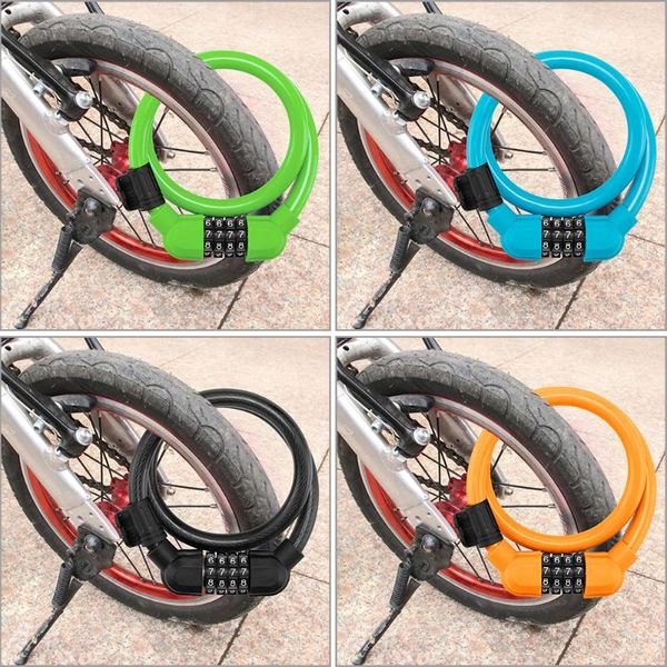 bike locks universal mtb bicycle steel cable coil with lock bracket 4-digit password mountain padlock cycling equipment
bike locks universal mtb bicycle steel cable coil with lock bracket 4-digit password mountain padlock cycling equipment