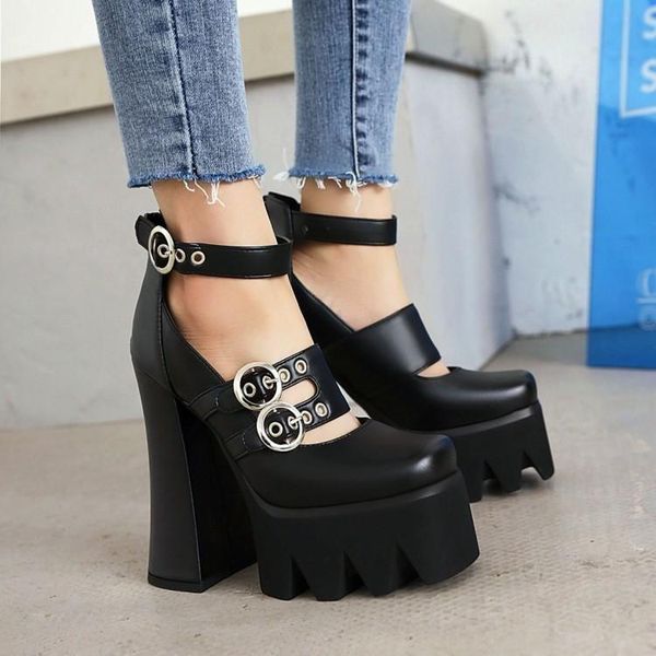 dress shoes heeled high women's style spring and summer 2021 versatile thick heel deep mouth british large size small, Black
dress shoes heeled high women's style spring and summer 2021 versatile thick heel deep mouth british large size small, Black