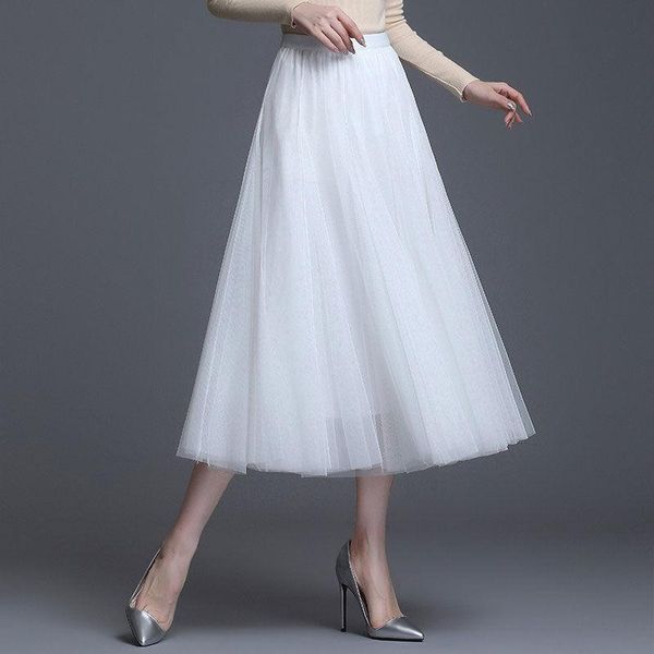 high waist gauze skirt half length super fairy slim 2021 spring mid summer skirts, Black
high waist gauze skirt half length super fairy slim 2021 spring mid summer skirts, Black