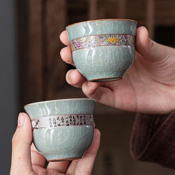 cups & saucers ceramic ice cracked glaze teacups creative office drinking mug porcelain household small tea bowl retro master cup
cups & saucers ceramic ice cracked glaze teacups creative office drinking mug porcelain household small tea bowl retro master cup