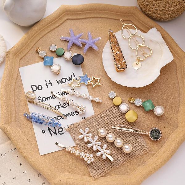 hair clips & barrettes for women geometric love heart-shaped star fashion hairpin 8-piece set accessories girls jewelry wholesale, Golden;silver
hair clips & barrettes for women geometric love heart-shaped star fashion hairpin 8-piece set accessories girls jewelry wholesale, Golden;silver