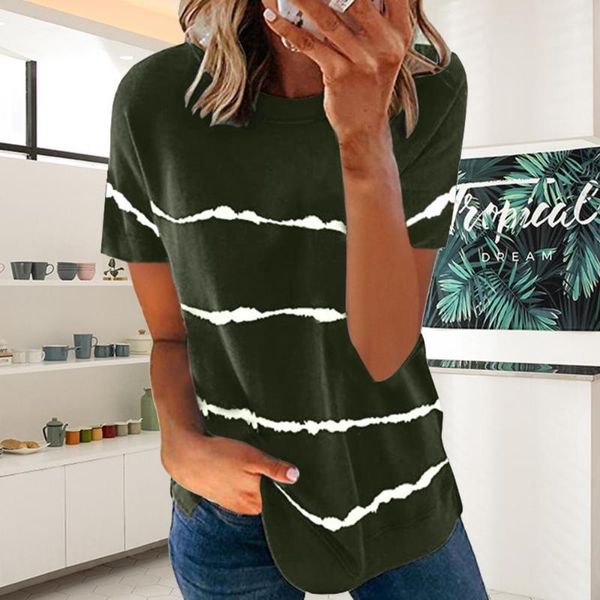 shirt women tshirt tie dye stripe summer 2021 female clothes short sleeves o-neck ropa mujer women's t-shirt, White
shirt women tshirt tie dye stripe summer 2021 female clothes short sleeves o-neck ropa mujer women's t-shirt, White