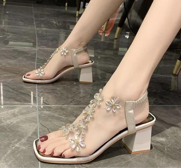 vrouwen schoenen 2021 summer rivet sandal korean crystal fairy shining feminine lady banquet fashion heels sandals, Black
vrouwen schoenen 2021 summer rivet sandal korean crystal fairy shining feminine lady banquet fashion heels sandals, Black