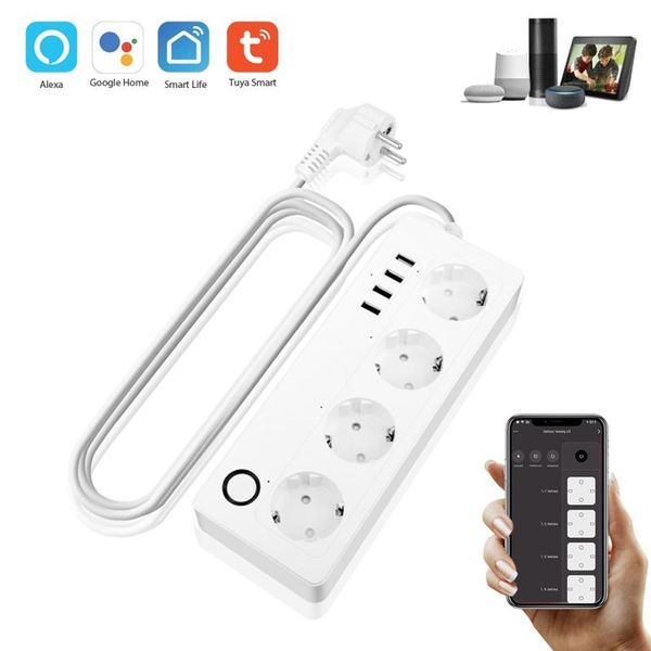 smart power plugs tuya wif eu plug socket 16a strip app remote control home ac110v-240v for alexa, google voice
smart power plugs tuya wif eu plug socket 16a strip app remote control home ac110v-240v for alexa, google voice