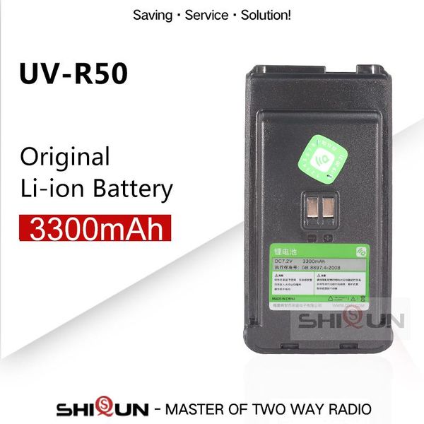 walkie talkie shiqun sq-uv25 original 3300mah battery long standby dc 3.7v uv-r50-1 uv-r50-2 uv-r50 quansheng radios
walkie talkie shiqun sq-uv25 original 3300mah battery long standby dc 3.7v uv-r50-1 uv-r50-2 uv-r50 quansheng radios