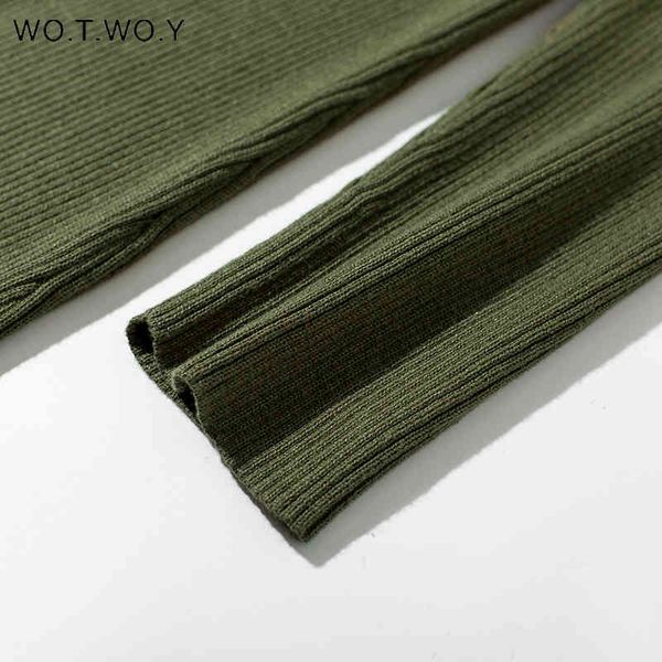2021wotwoy v-neck wrapped knitted dress women autumn solid sheath sweater dresses women knee-length bodycon long sweater female new, Black;gray
2021wotwoy v-neck wrapped knitted dress women autumn solid sheath sweater dresses women knee-length bodycon long sweater female new, Black;gray