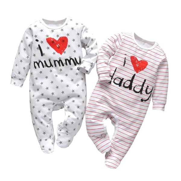 born baby boys girls rompers pajama cotton cute letter i love daddy and mummy long sleeve jumpsuit infant toddler clothes jumpsuits, Blue
born baby boys girls rompers pajama cotton cute letter i love daddy and mummy long sleeve jumpsuit infant toddler clothes jumpsuits, Blue