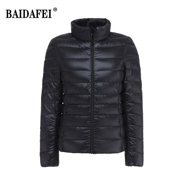 15 colors women's packable ultra light weight short down jacket winter women slim fit portable windproof puffer jacket 211108, Black
15 colors women's packable ultra light weight short down jacket winter women slim fit portable windproof puffer jacket 211108, Black