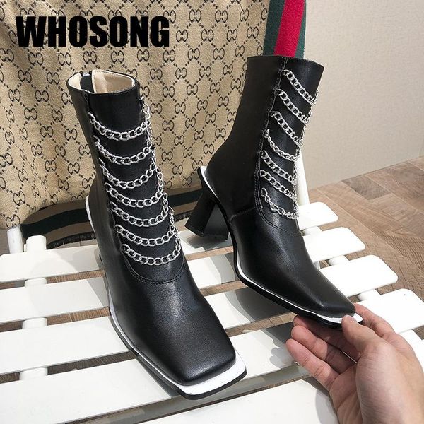 boots spring 2021 women chain girls ankle botas woman high heels ladies shoes female brand motorcycle black soft
boots spring 2021 women chain girls ankle botas woman high heels ladies shoes female brand motorcycle black soft