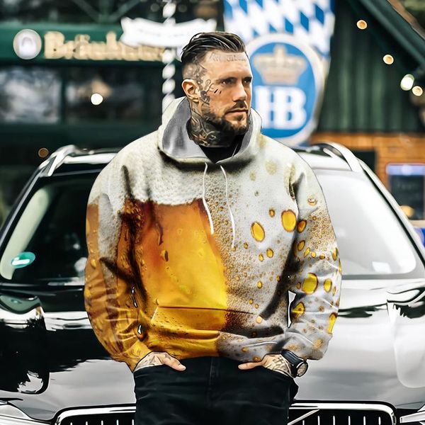 men's hoodies & sweatshirts fashion 3d printing beer pattern hooded sweatshirt casual loose autumn pullover oversized 6xl, Black
men's hoodies & sweatshirts fashion 3d printing beer pattern hooded sweatshirt casual loose autumn pullover oversized 6xl, Black