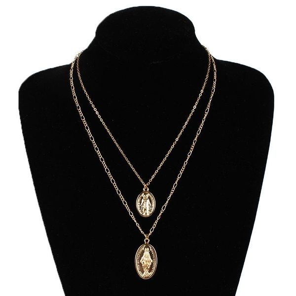 chains logo double necklace virgin gold for men and women the tide restoring ancient ways like lovers xl423, Silver
chains logo double necklace virgin gold for men and women the tide restoring ancient ways like lovers xl423, Silver