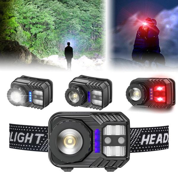 headlamps 1pcs headlight led multifunctional zoomable sensor rechargeable headlamp camping hiking night fishing
headlamps 1pcs headlight led multifunctional zoomable sensor rechargeable headlamp camping hiking night fishing
